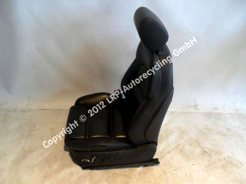 Audi A8 D3 4E Sitzausstattung Leder schwarz Limousine BJ2003